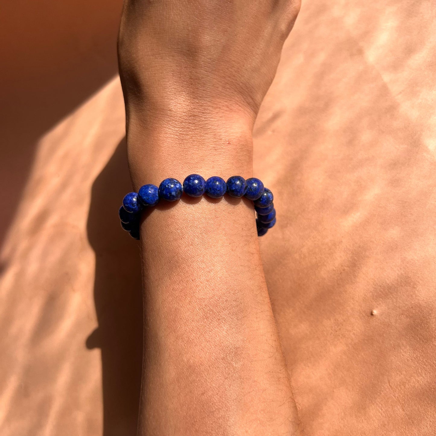 Genuine  Blue Lapis Bead Bracelet | Gradient Jade Luck Blessing Bracelet | crystal healing | perfect gift | natural gemstone