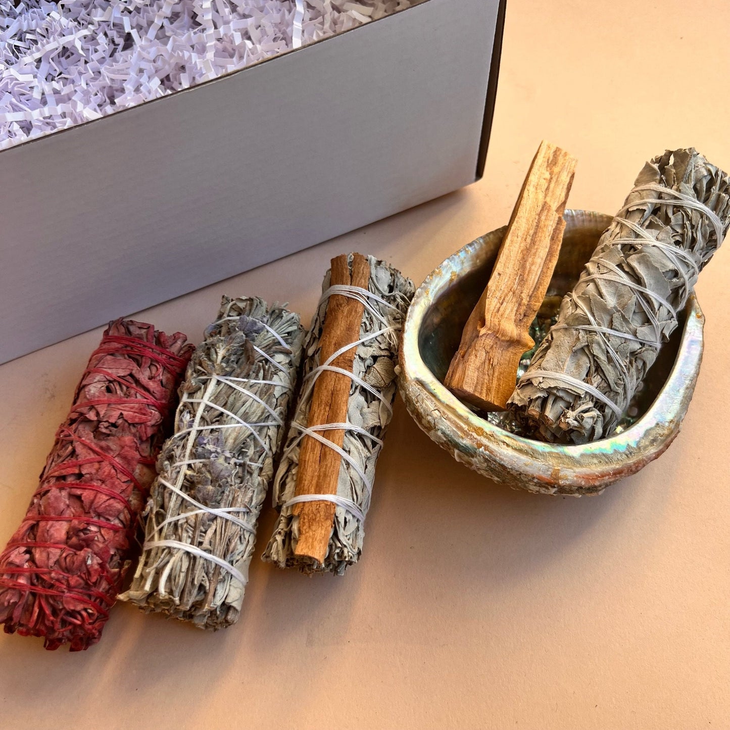 Sage Smudge Sticks | Cleansing Sage | Smudge kit | Smoke Cleanse | Sage Gift Box