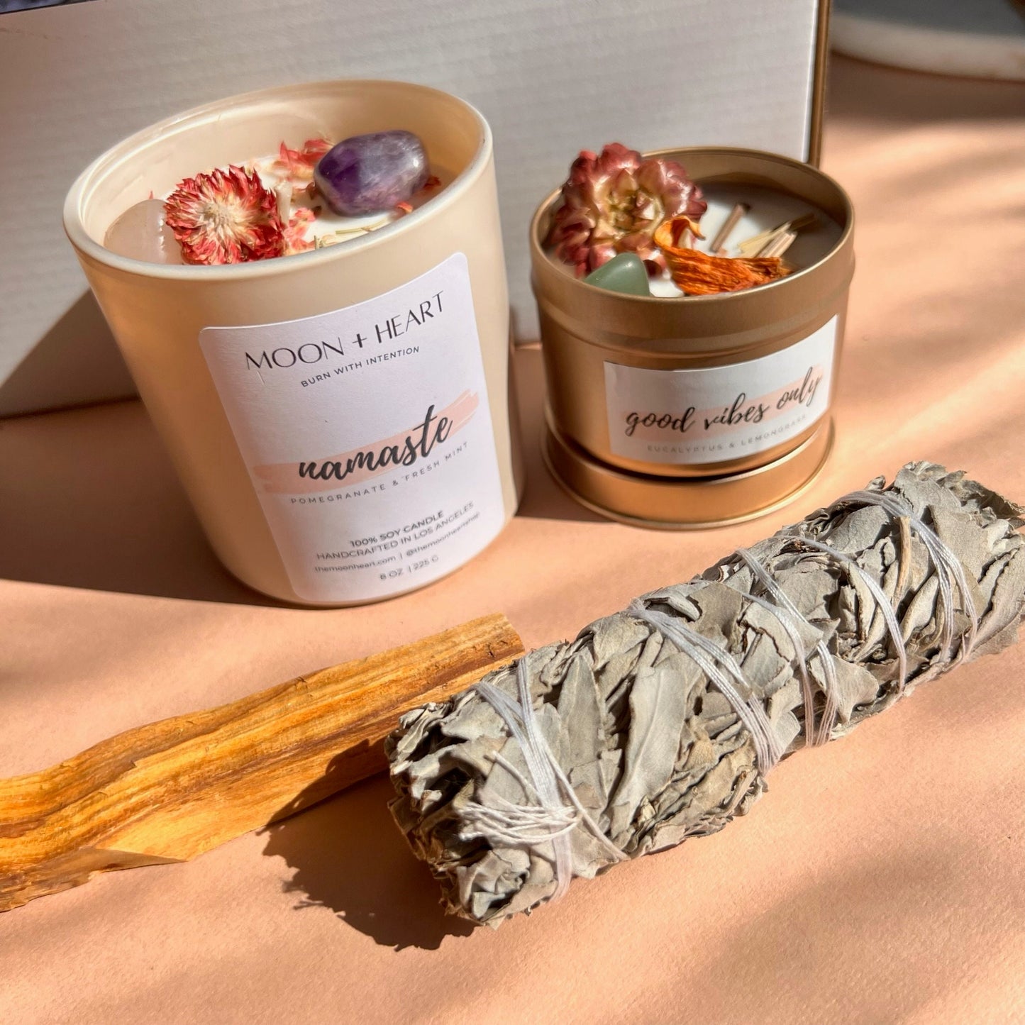 Mindful Subscription Box | Manifestation Kit | Intention candle | Candle Gift Box | Manifestation candle