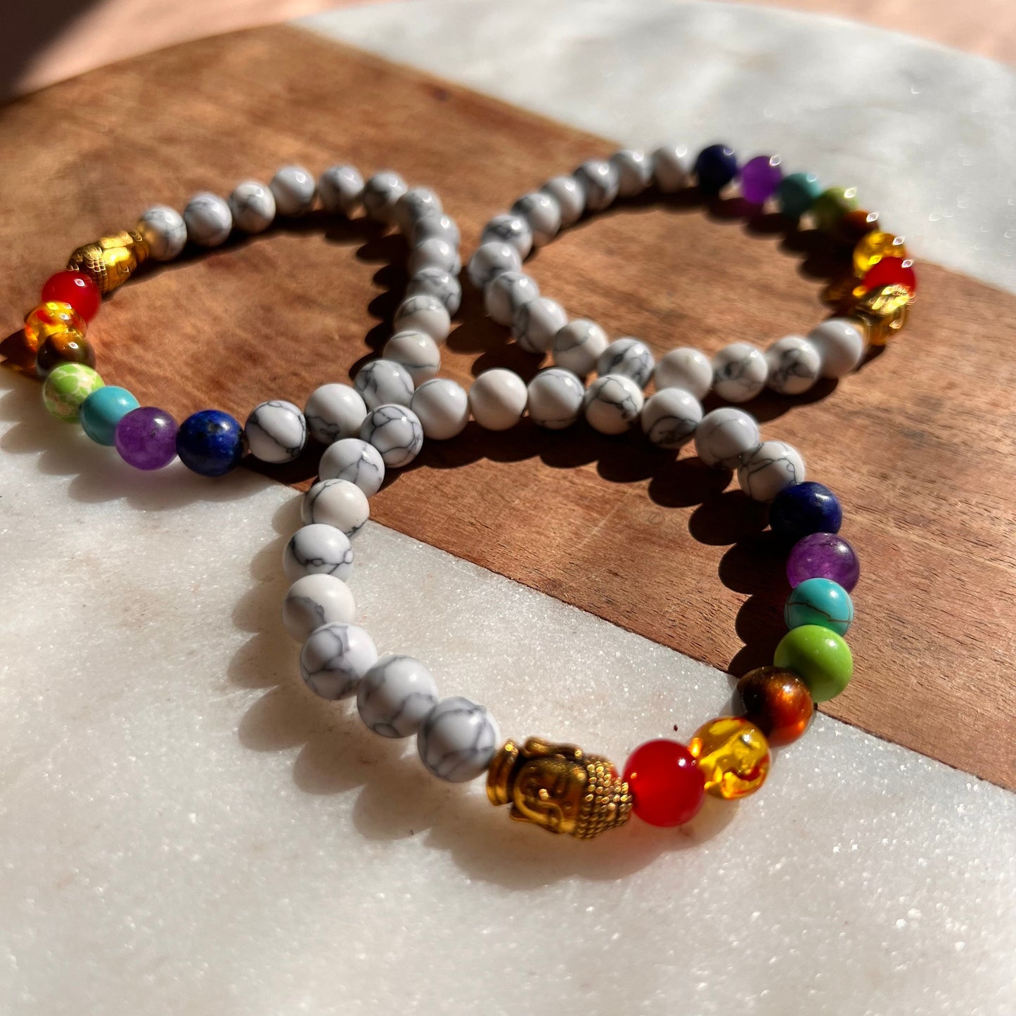 7 Chakra Bracelet | Buddha bracelet | Chakra Stone set | Strength Bracelet | Chakra Art