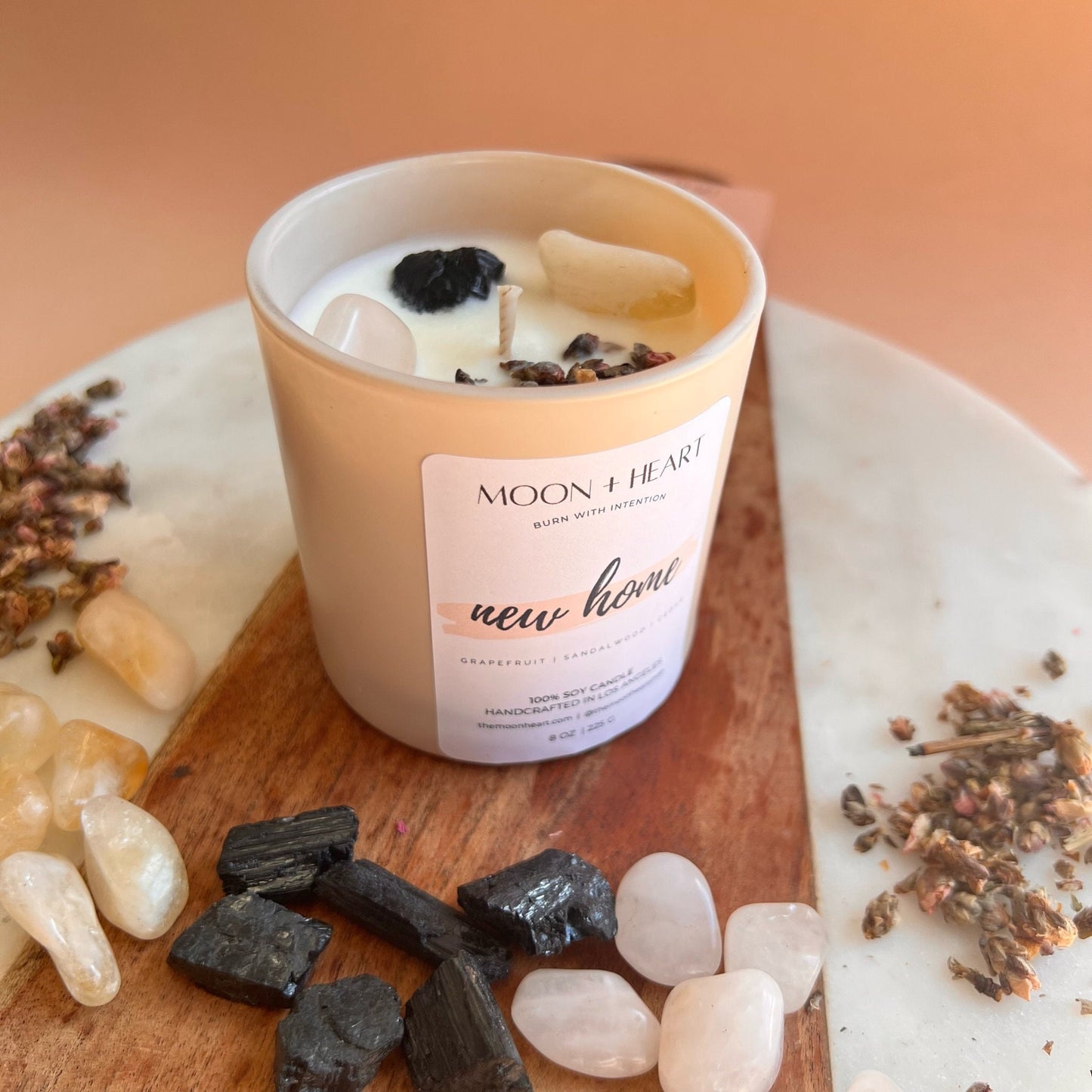 NEW HOME intention Candle