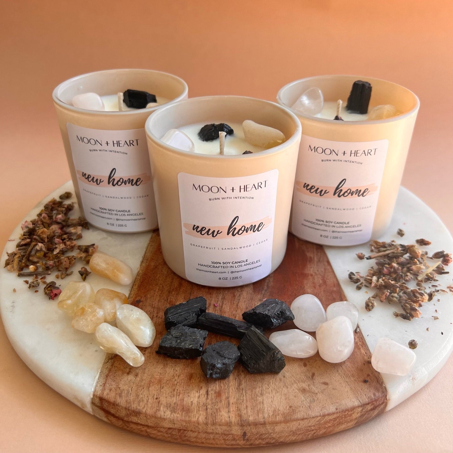 NEW HOME intention Candle