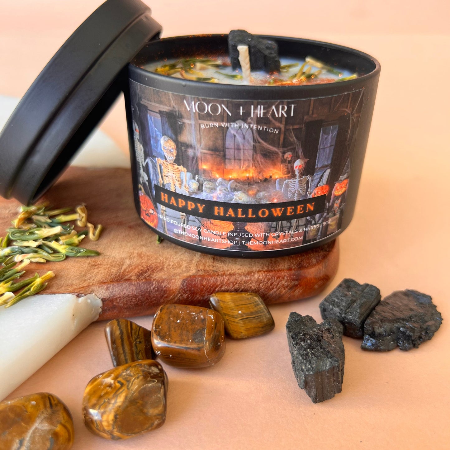 Happy Halloween Candles | Intention Candle | Spooky Candles | Horror Candles | Homemade candles