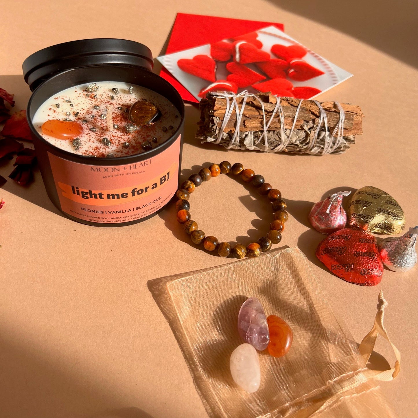 Valentine's Manifestation Kit for HIM | Prank gift | Manifestation candle | Valentine Gift for him | Self-care box | Intention candle
