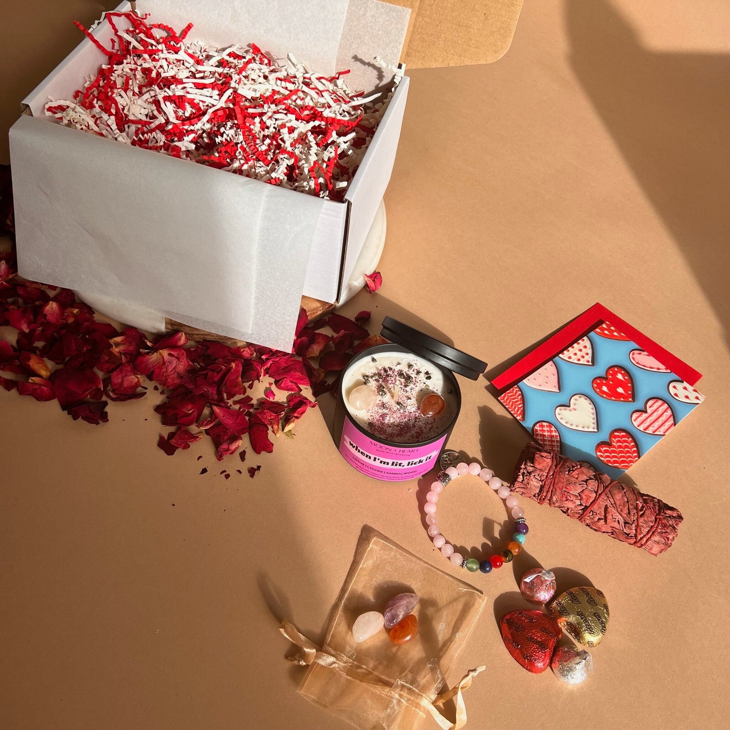 Valentine's Galentine's Gift Box Set, Gift box for women, Valentine's Gift basket, Personalized Gift, Sending a hug, Thinking of you