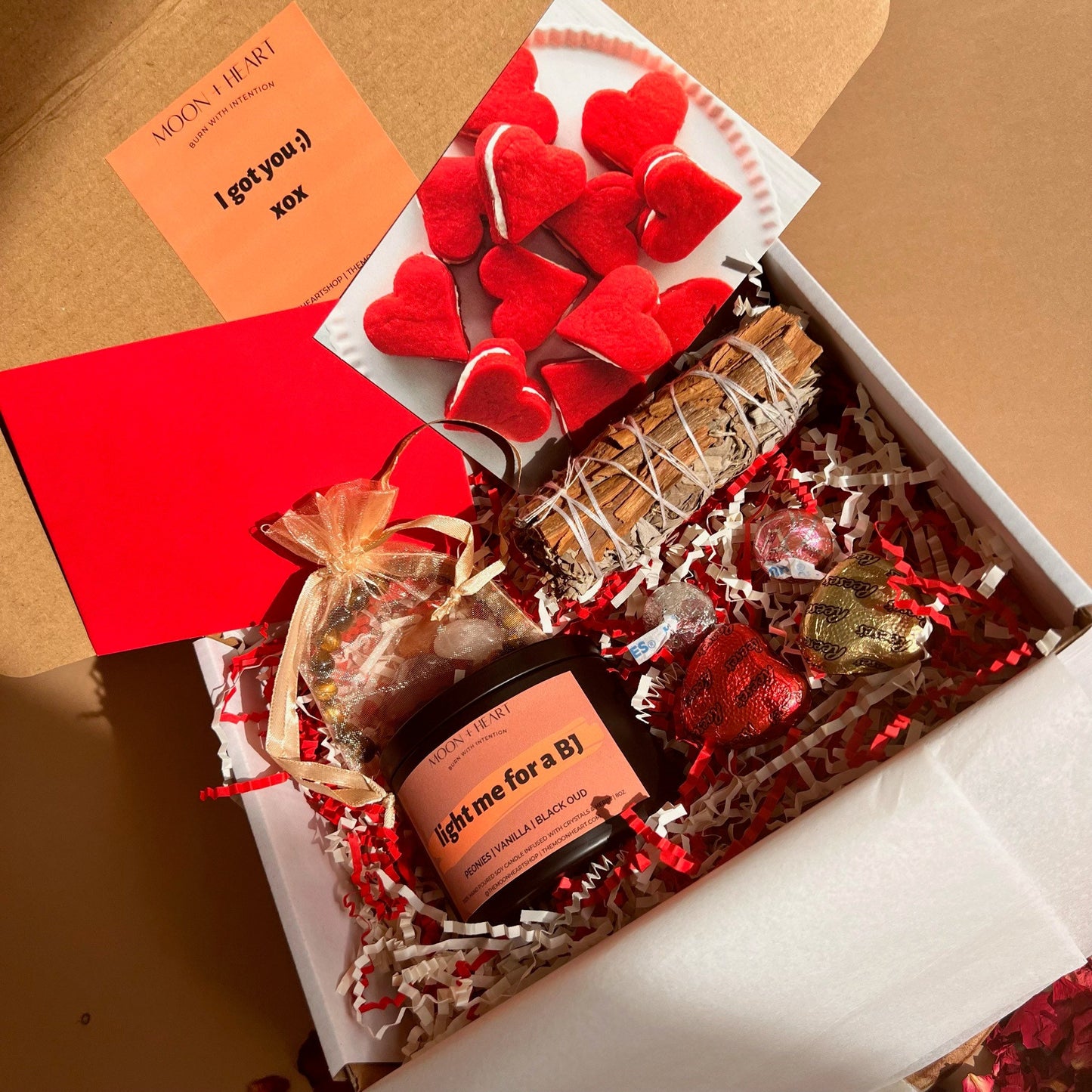 Valentine's Manifestation Kit for HIM | Prank gift | Manifestation candle | Valentine Gift for him | Self-care box | Intention candle