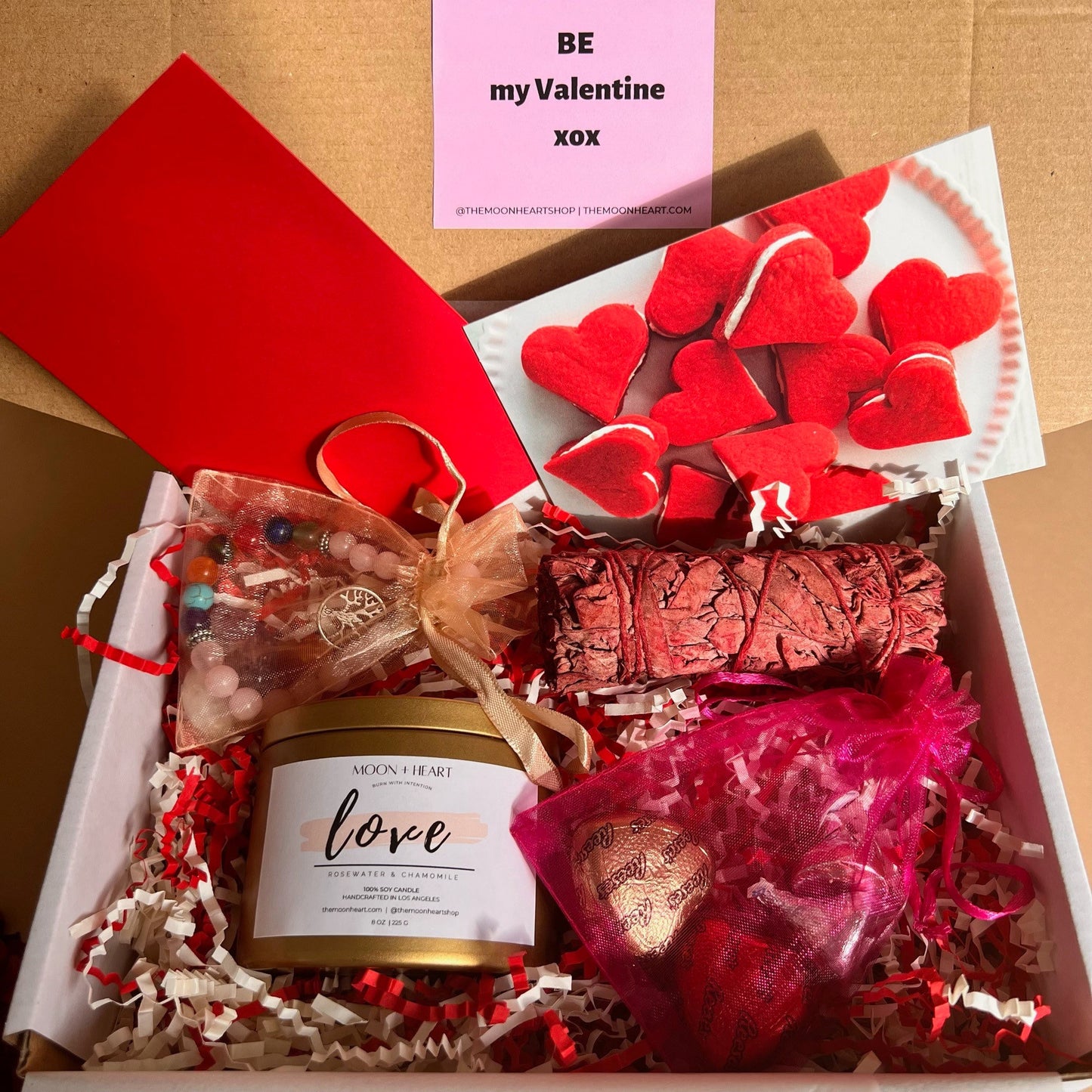 Valentine's Galentine's Gift Box Set, Gift box for women, Valentine's Gift basket, Personalized Gift, Sending a hug, Thinking of you