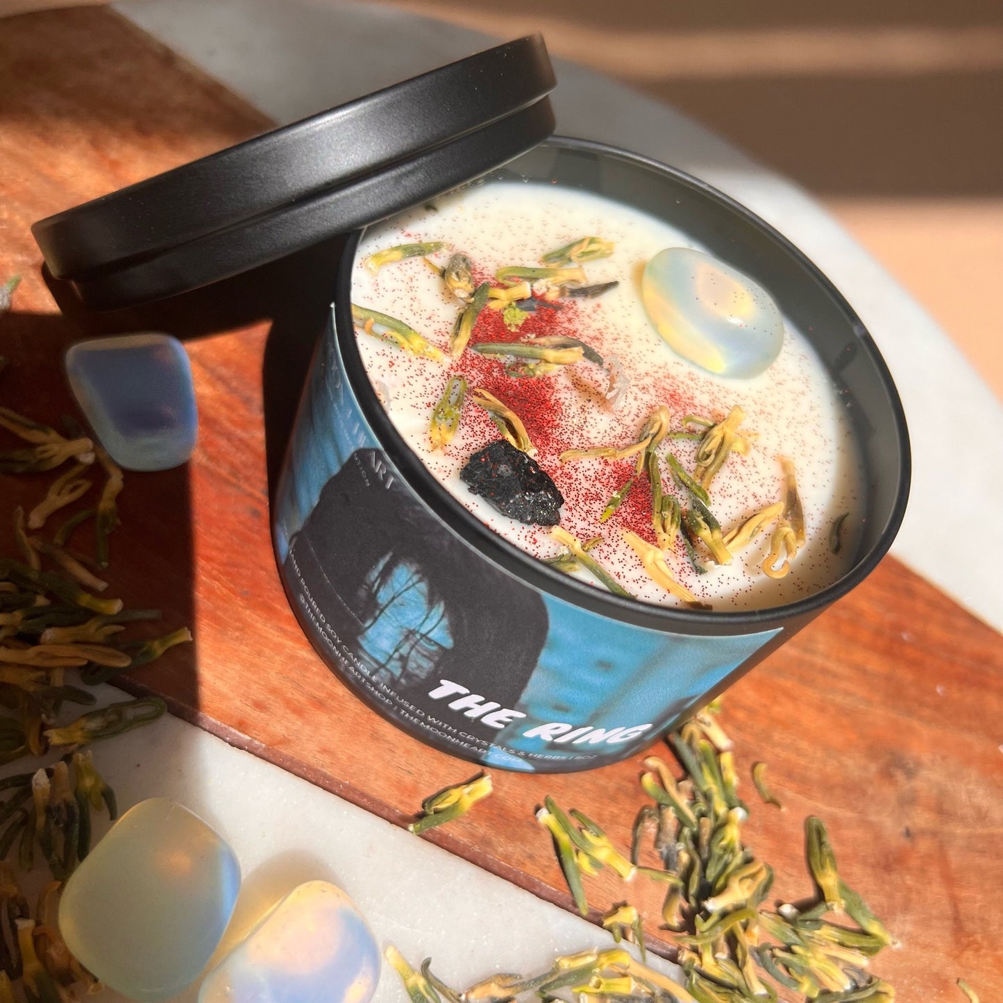 The Ring Movie Halloween Candle, Intention Candle, Spooky season gift, Horror Candles, Scary movie Lover