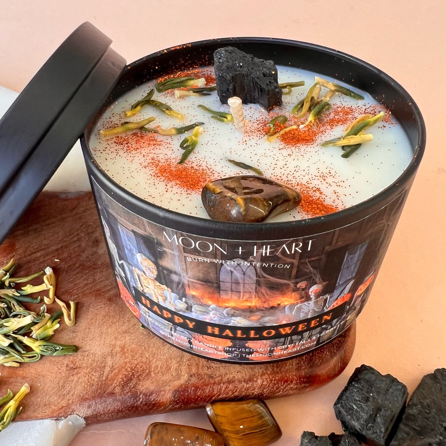 Scary Halloween Candle, Intention Candle, Spooky season gift, Horror Candles, Scary movie Lover