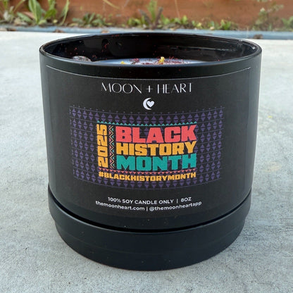 Black History Month Candle