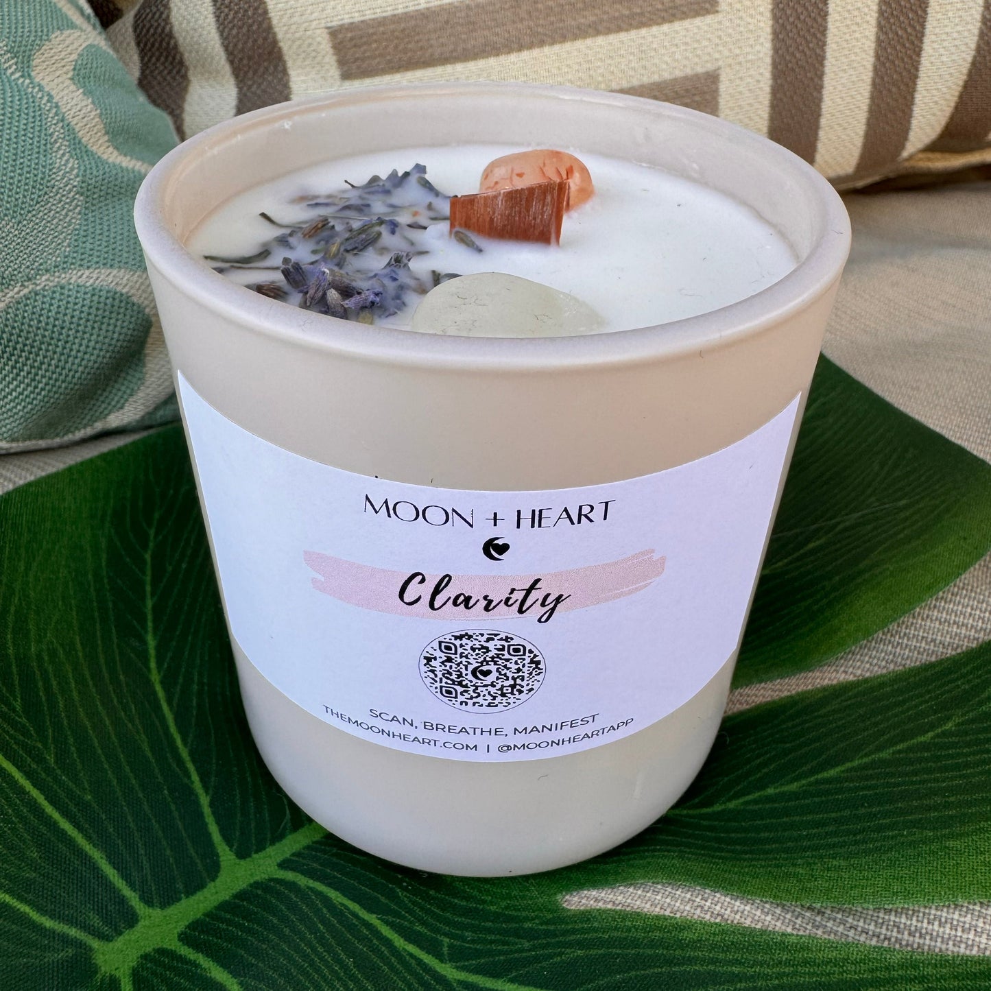 Clarity meditation candle