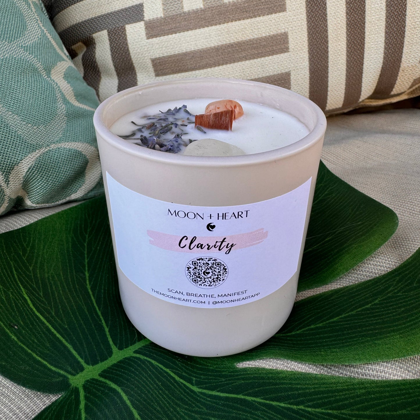 Clarity meditation candle