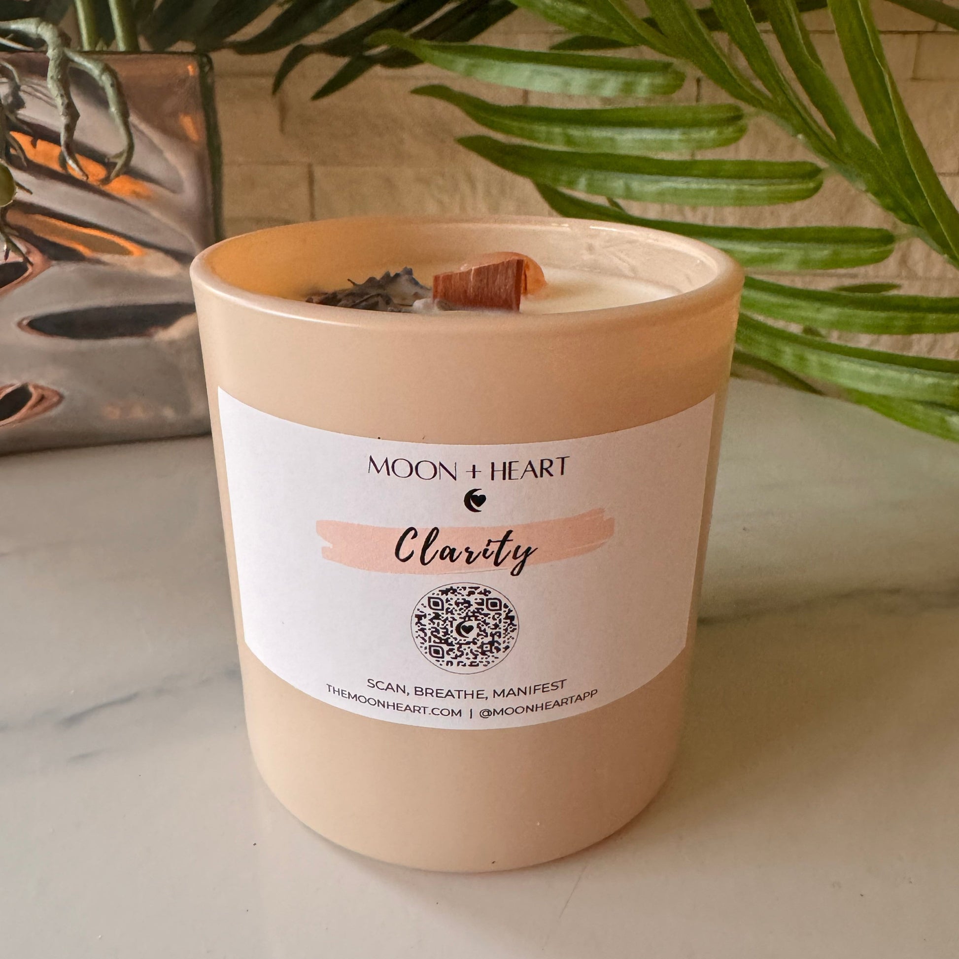 Clarity meditation candle