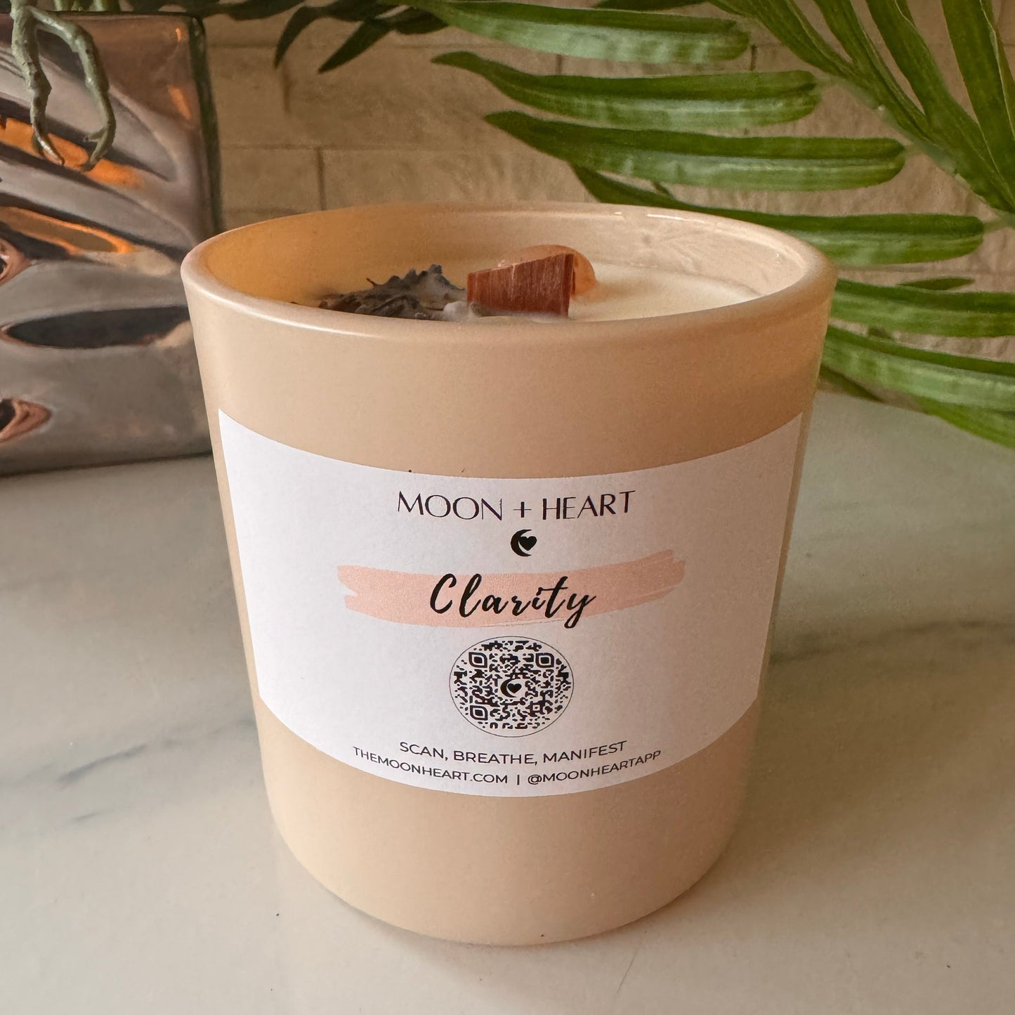 Clarity meditation candle