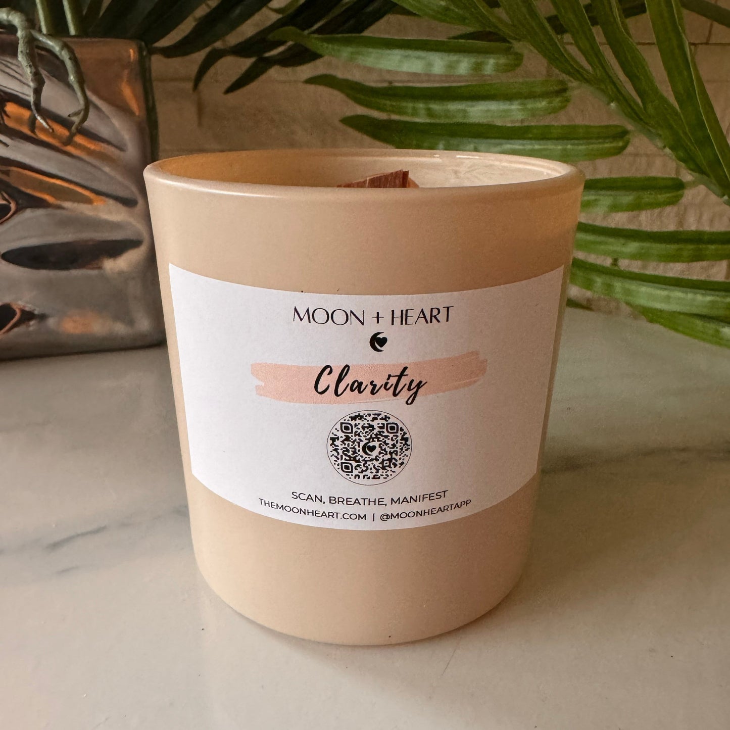 Clarity meditation candle