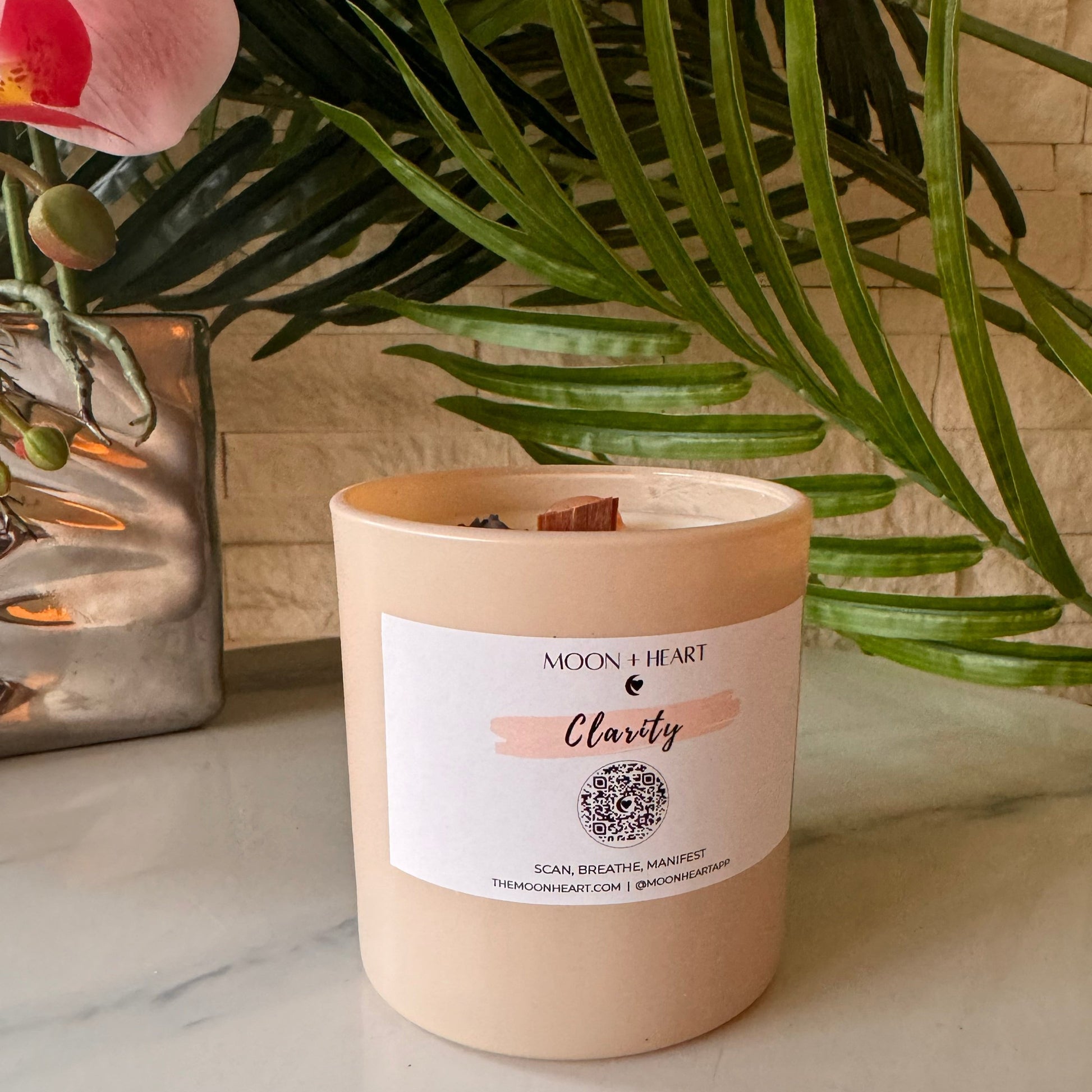 Clarity meditation candle