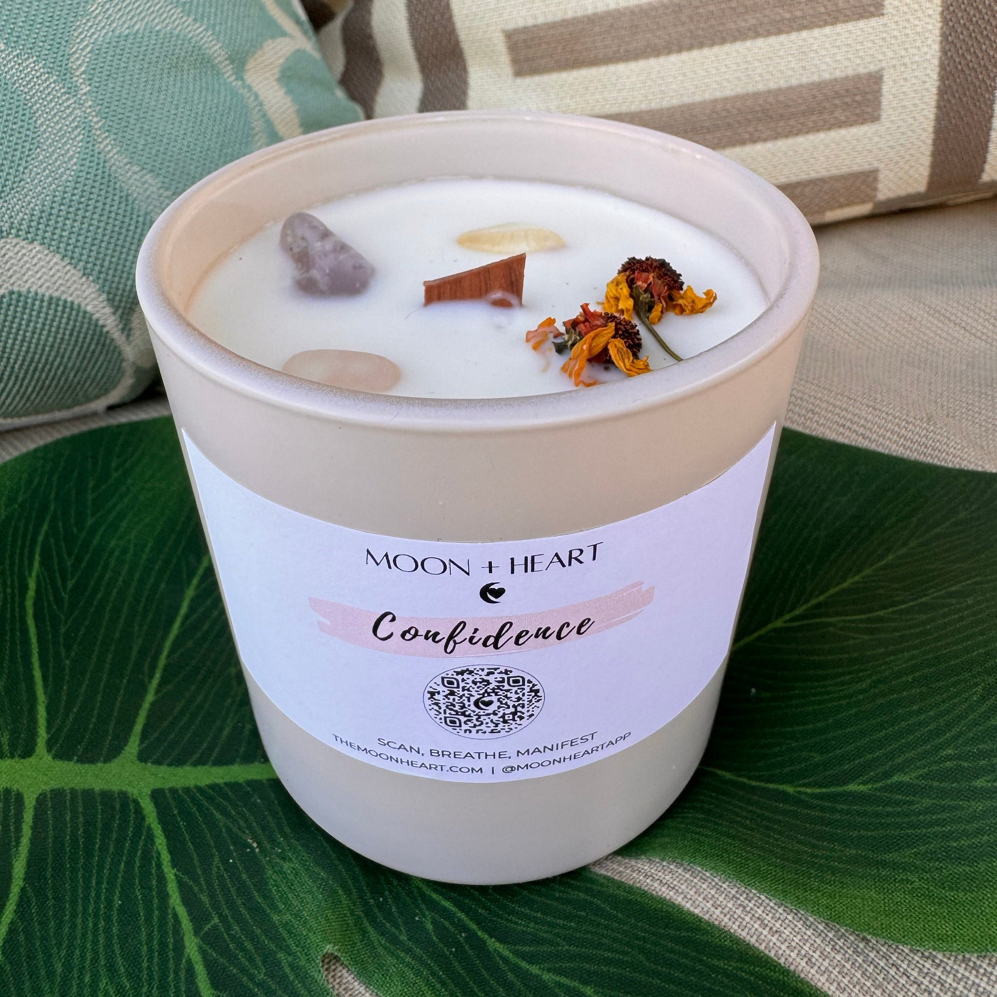 Confidence Meditation candle