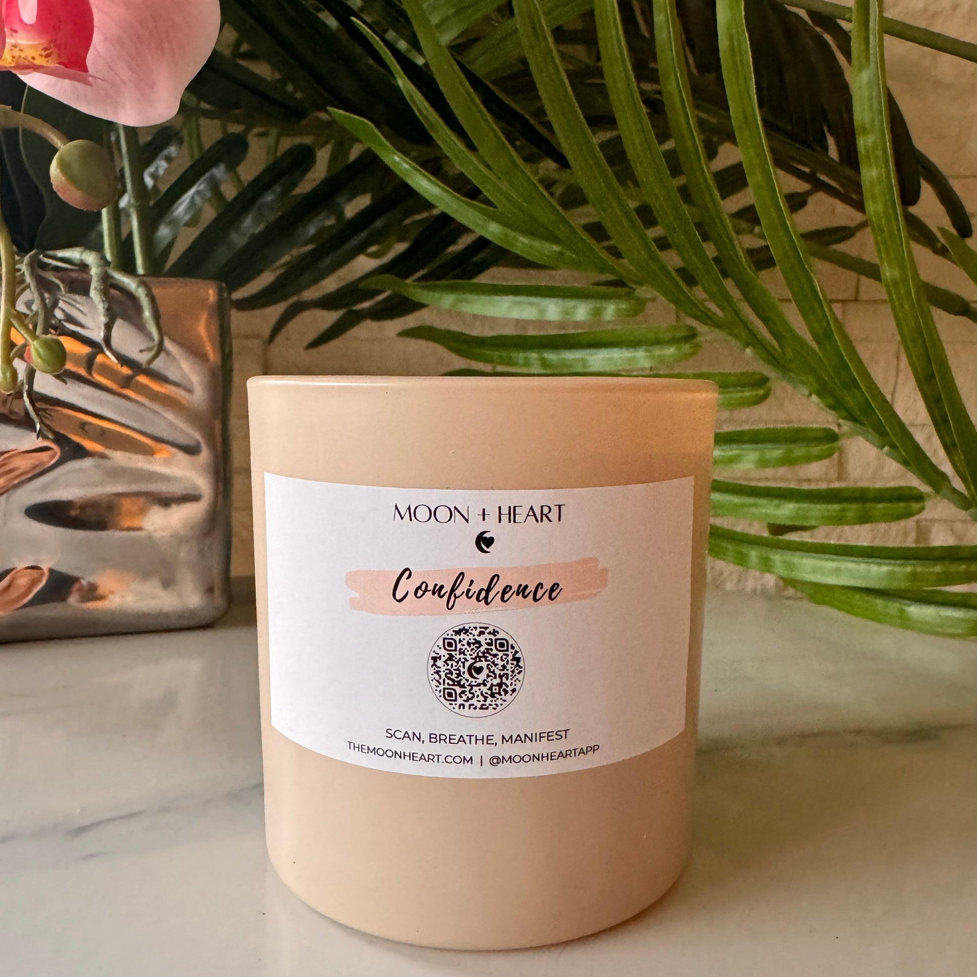 Confidence Meditation candle