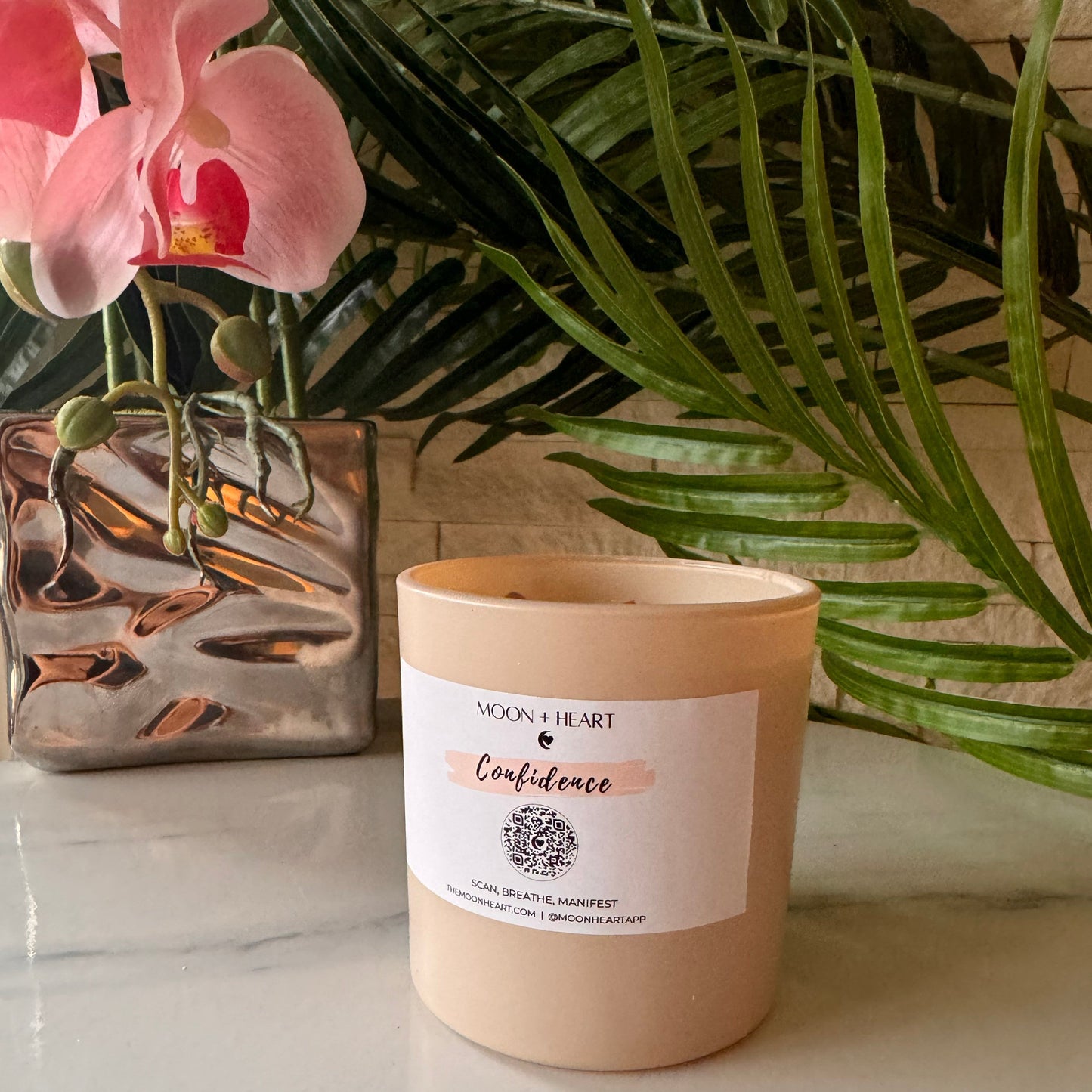 Confidence Meditation candle