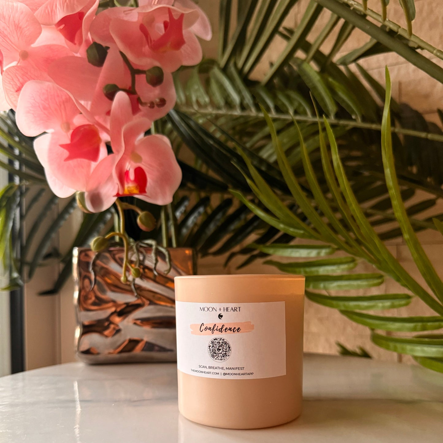 Confidence Meditation candle