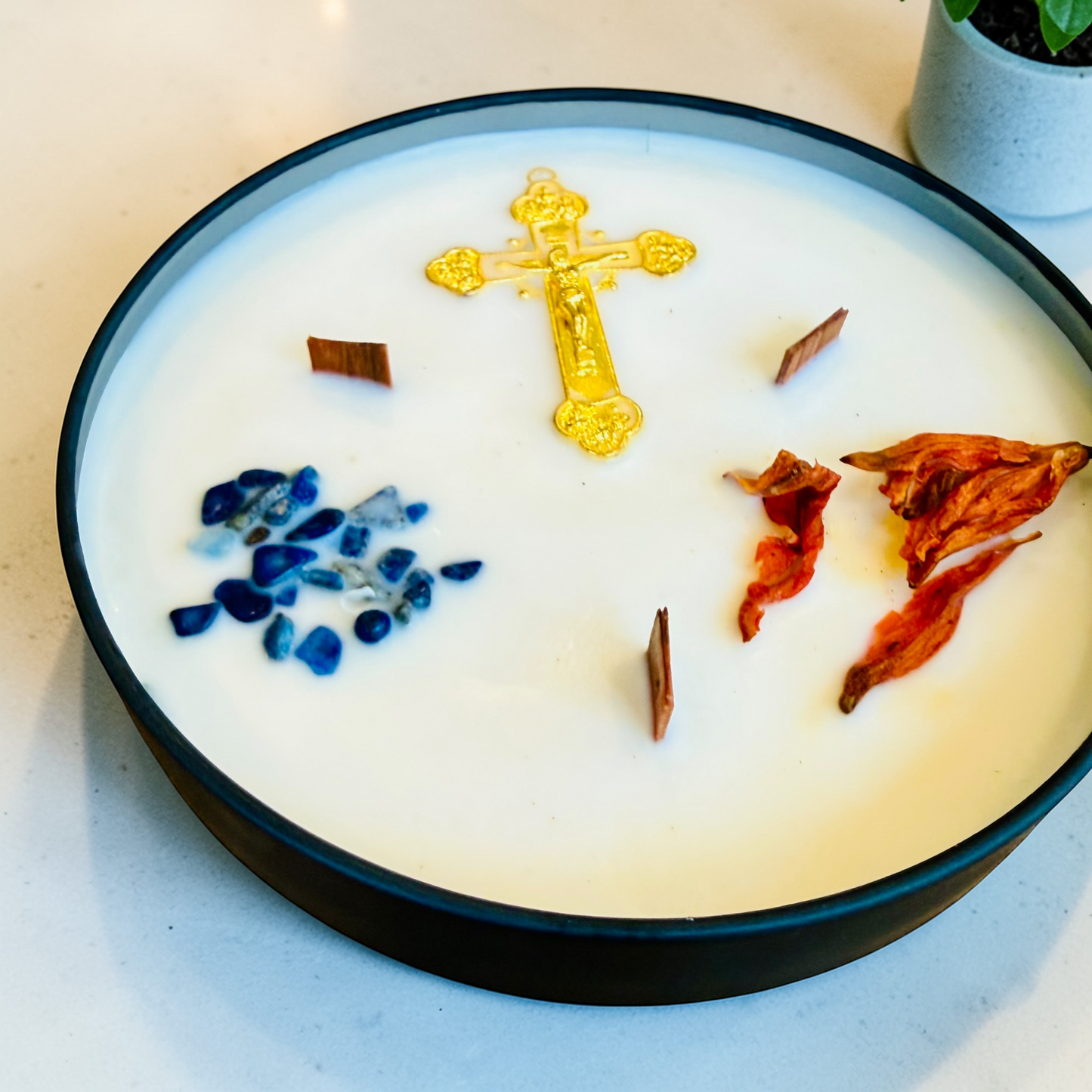 Jesus Christ "He is Risen" Easter Candle