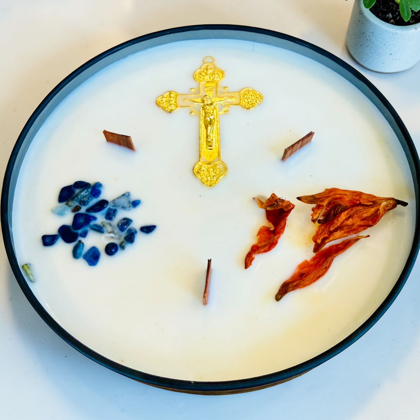 Jesus Christ "He is Risen" Easter Candle