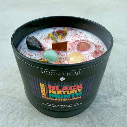Black History Month Candle