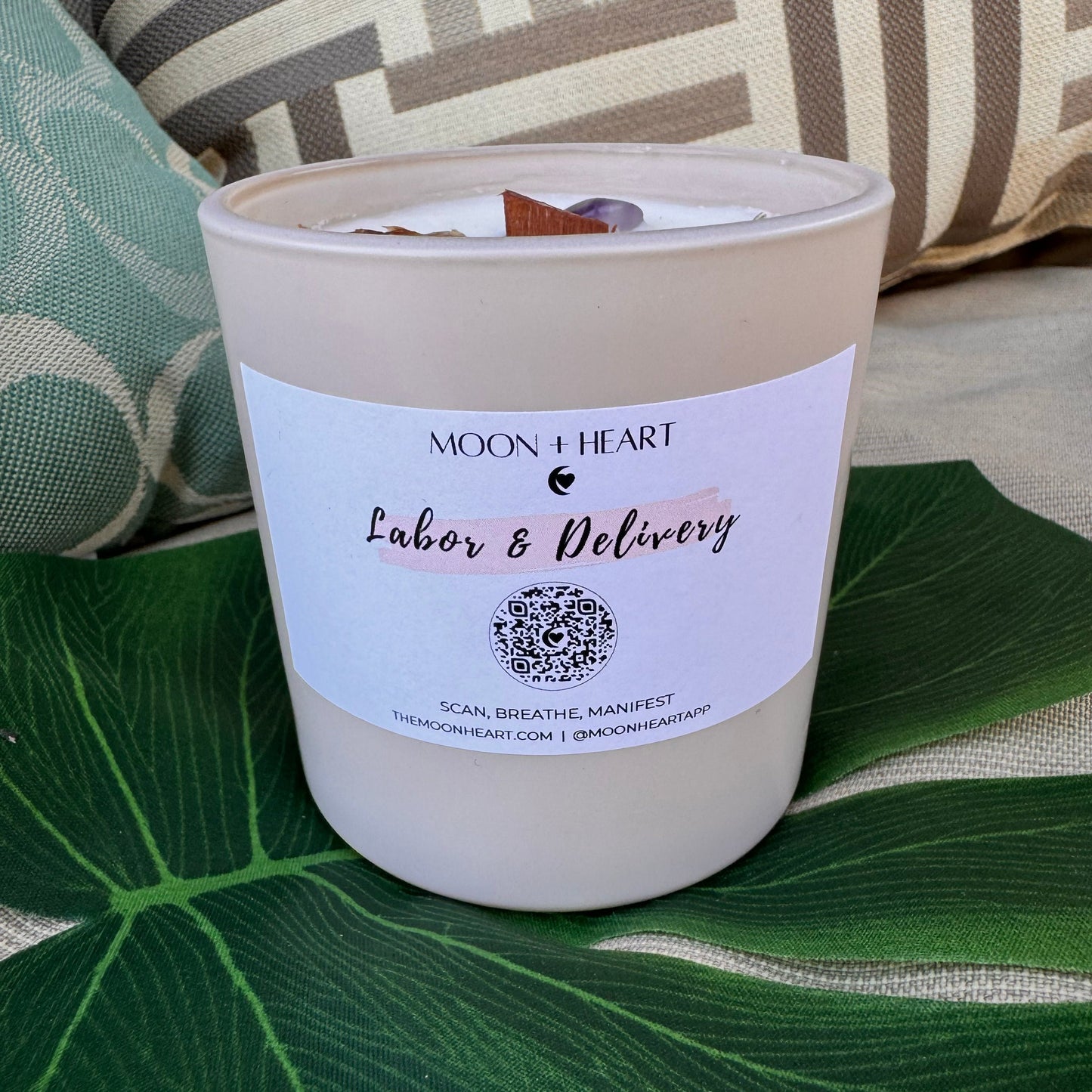 Labor & Delivery meditation candle