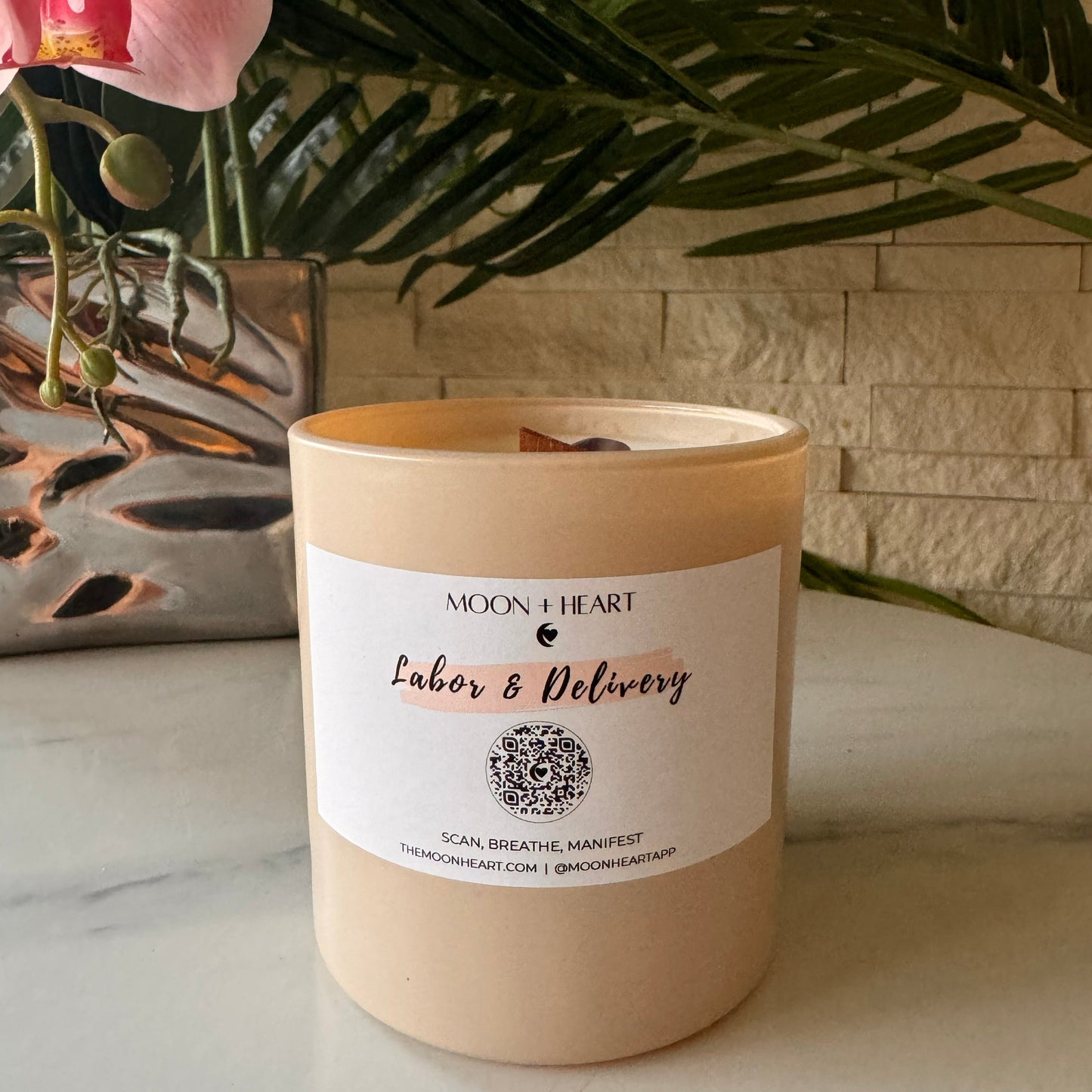 Labor & Delivery meditation candle