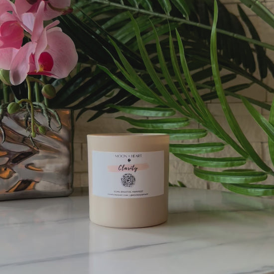 Clarity meditation candle 10