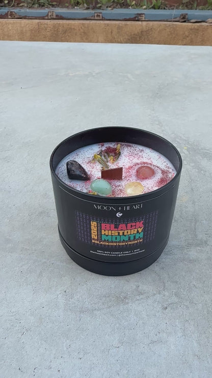 Black History Month Candle