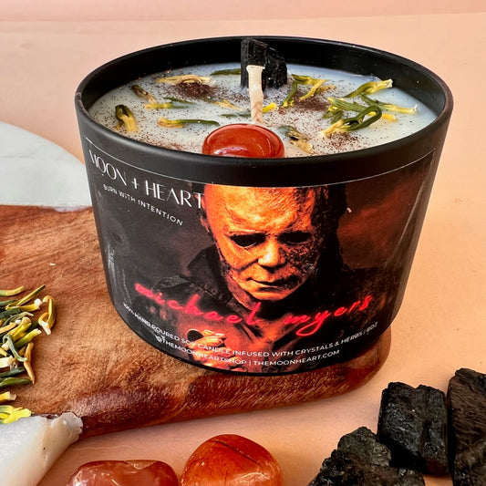 Michael Myers Halloween Candle | Halloween Candles | Intention Candle | Spooky Candles | Horror Candles | Homemade candles