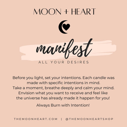 PROTECTION & BALANCE Intention Candle | Carnelian Stones | Homemade candles | Manifestation Candle
