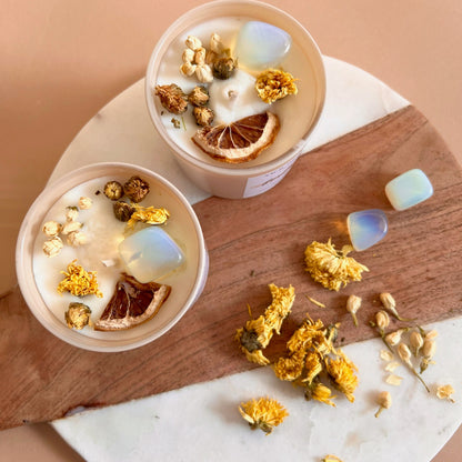 FERTILITY & NEW BEGINNINGS Intention Candle