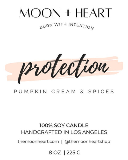 PROTECTION & BALANCE Intention Candle | Carnelian Stones | Homemade candles | Manifestation Candle
