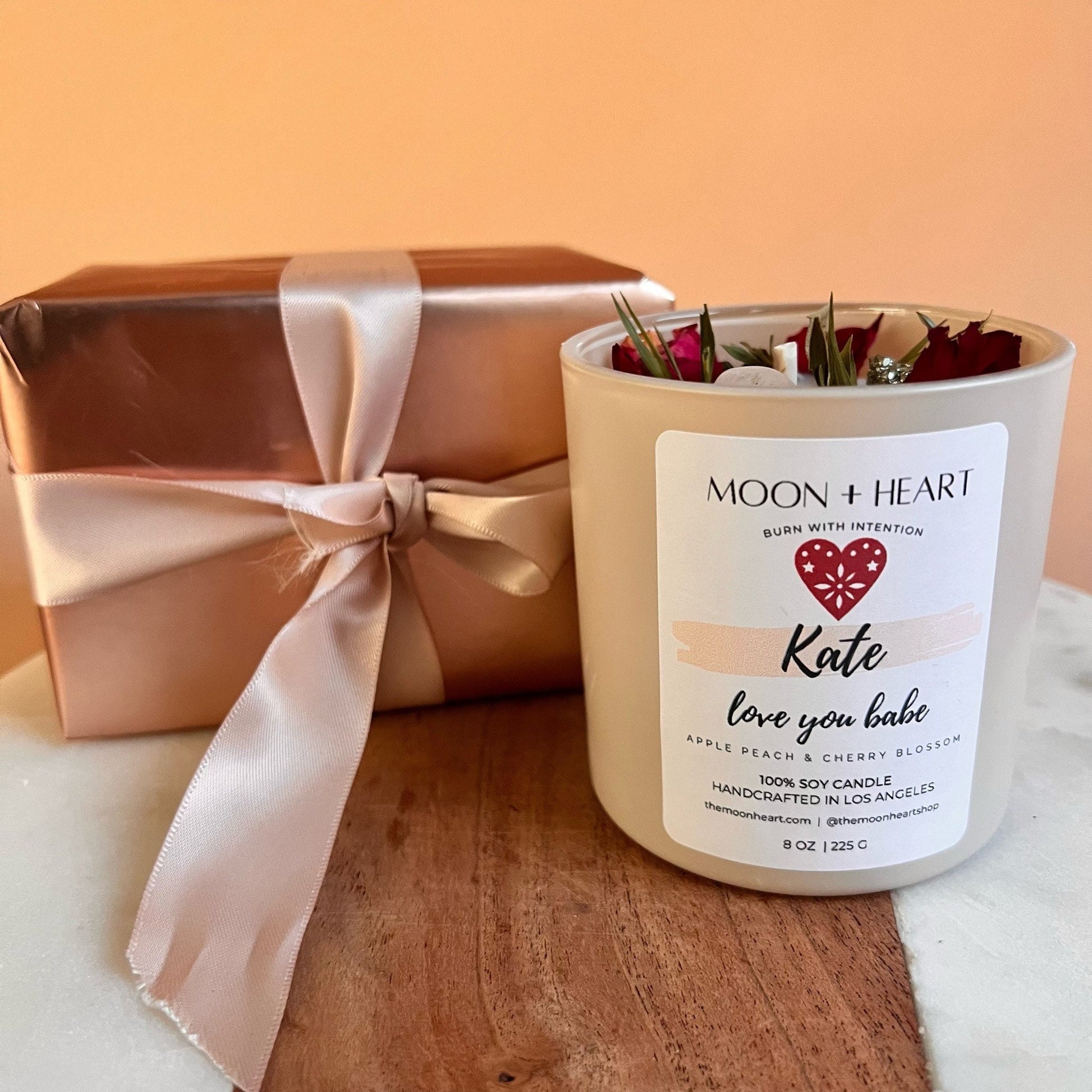 Love Spell Soy Candle, Valentines Day Candle Gift