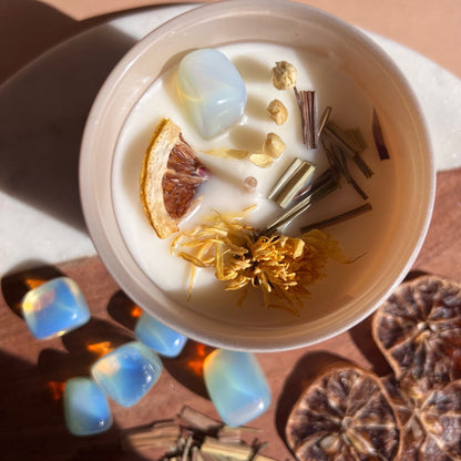 FERTILITY & NEW BEGINNINGS Intention Candle