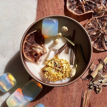 FERTILITY & NEW BEGINNINGS Intention Candle