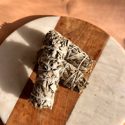 White Sage Bundle of 3 | Smudge Sticks | Sage Cleansing kit | Smoke cleanse | Sage Bundles | Smudge Bundle