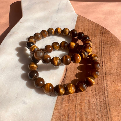 Tigers Eye Bracelet | Strength Bracelet | Prosperity Bracelet  | Good Luck Bracelet | Tiger's Eye Stones