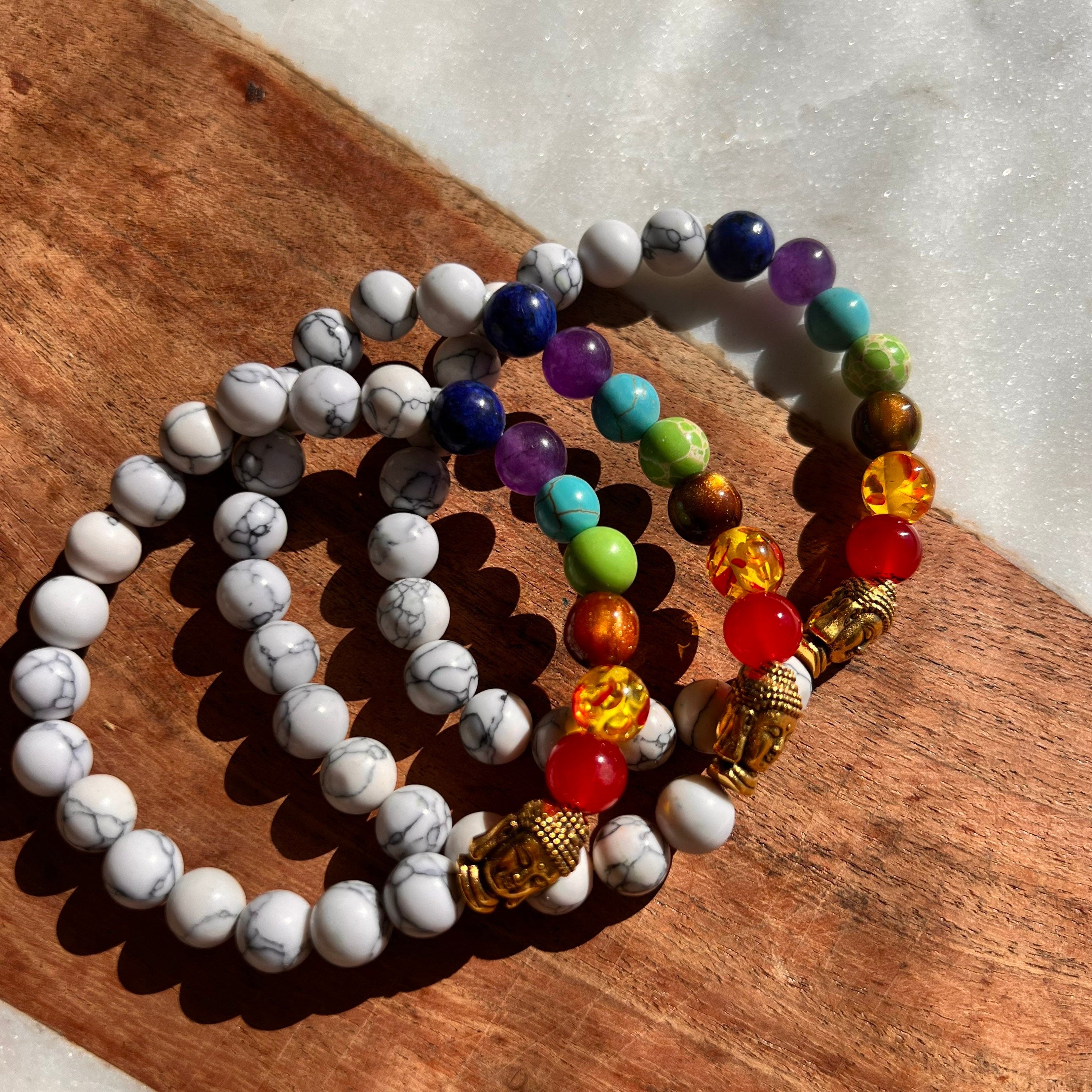 Natural Mix Tiger Eye Om Buddha Bracelet – Aum Chakra