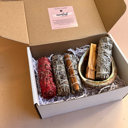 Sage Smudge Sticks | Cleansing Sage | Smudge kit | Smoke Cleanse | Sage Gift Box