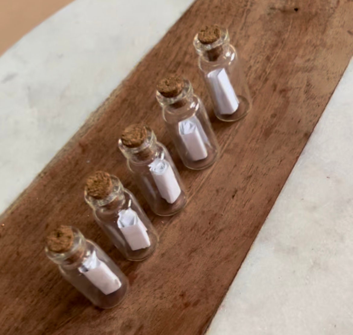 Message in a Bottle New Year Candle | Crystal Infused Candle | Manifestation Candle | homemade candles