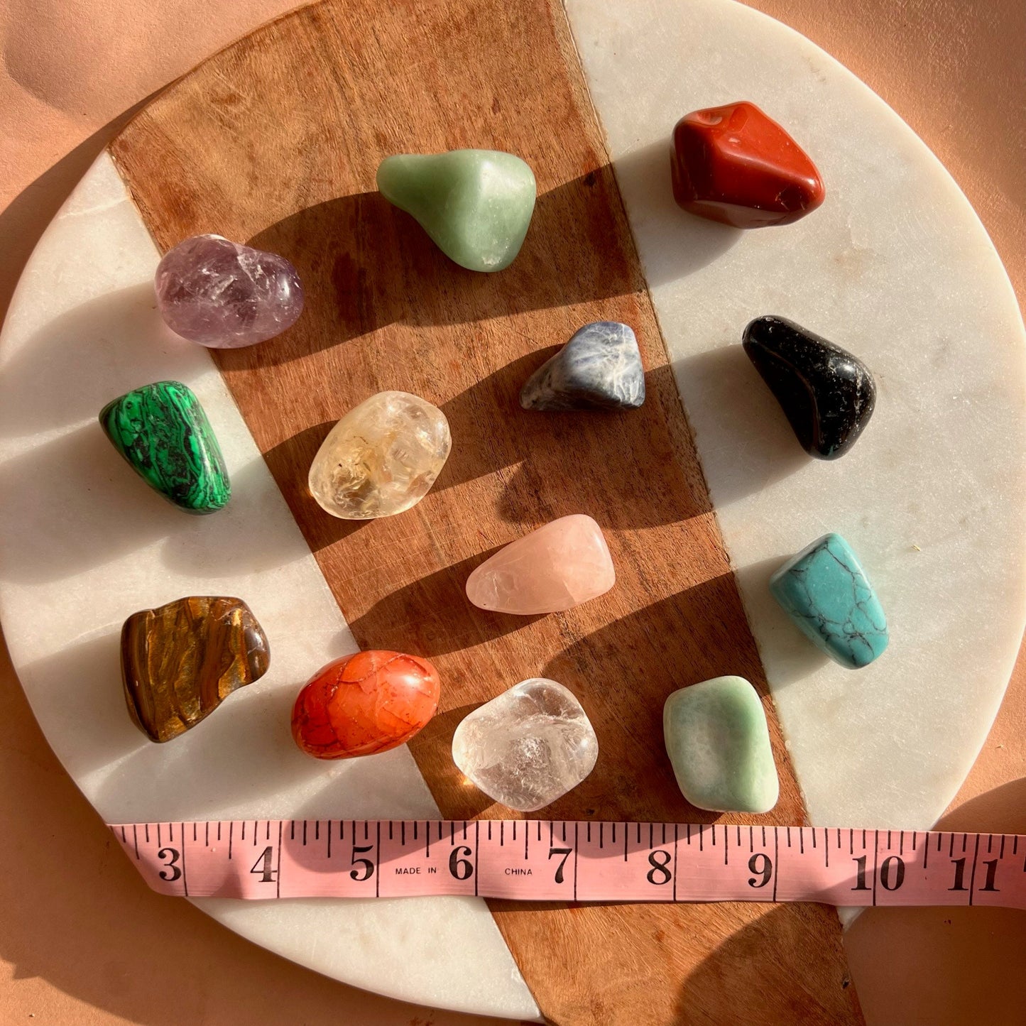 Large Tumbled Stones | Family Birthstones | Self Care Box | Pocket Stone | Crystal Bundle