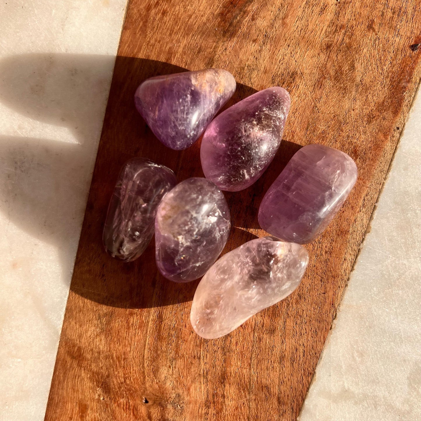 Large Tumbled Stones | Family Birthstones | Self Care Box | Pocket Stone | Crystal Bundle