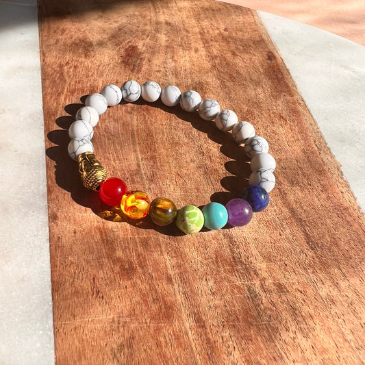 7 Chakra Bracelet | Buddha bracelet | Chakra Stone set | Strength Bracelet | Chakra Art