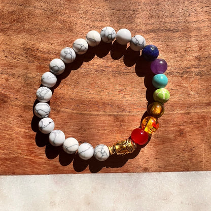 7 Chakra Bracelet | Buddha bracelet | Chakra Stone set | Strength Bracelet | Chakra Art