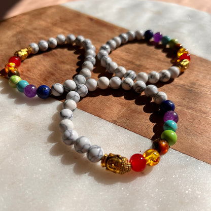 7 Chakra Bracelet | Buddha bracelet | Chakra Stone set | Strength Bracelet | Chakra Art