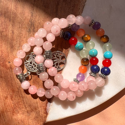 7 Chakra Bracelet | Tree of Life bracelet | Chakra Stone set | Strength Bracelet | Chakra Art