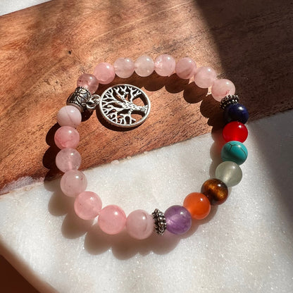 7 Chakra Bracelet | Tree of Life bracelet | Chakra Stone set | Strength Bracelet | Chakra Art
